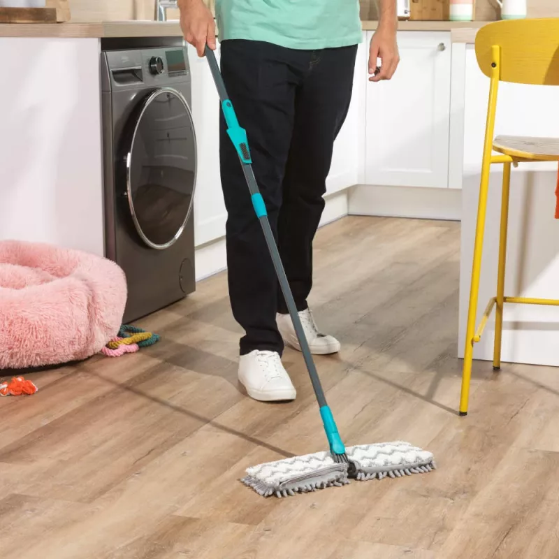 Beldray LA00000044UFEU7 Anti-bac Telescopic Double-Sided Flat Mop