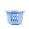Beldray LA00000174CRNEU7 Set Of 2 Laundry Basket 30L, White/Blue