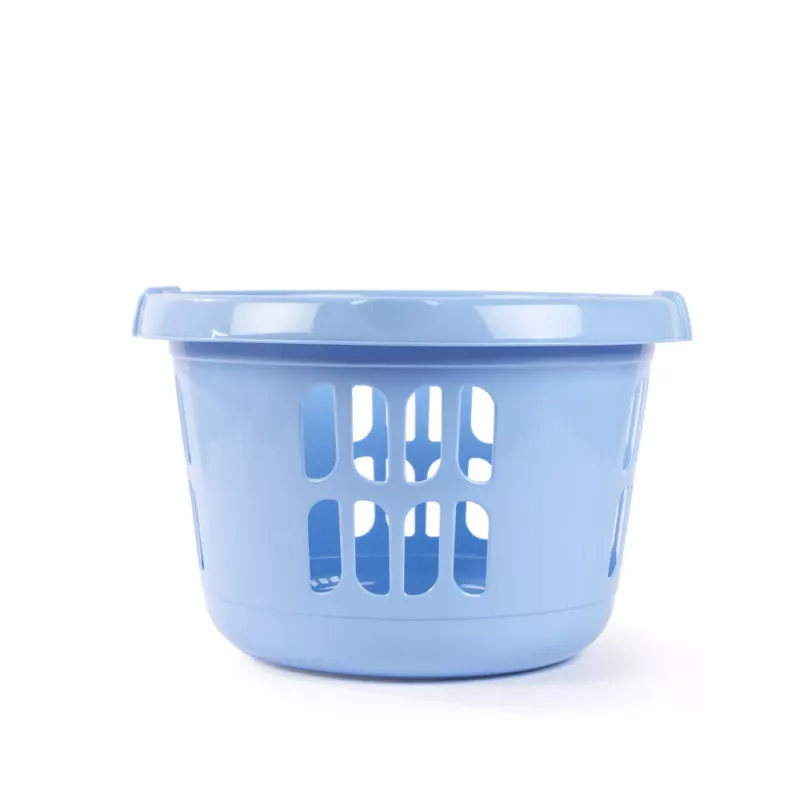 Beldray LA00000174CRNEU7 Set Of 2 Laundry Basket 30L, White/Blue