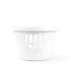 Beldray LA00000174CRNEU7 Set Of 2 Laundry Basket 30L, White/Blue