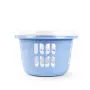 Beldray LA00000174CRNEU7 Set Of 2 Laundry Basket 30L, White/Blue