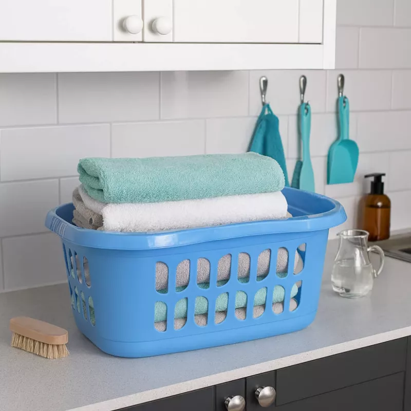 Beldray LA00000175CRNEU7 38L Hip Hugger Laundry Basket - Charcoal