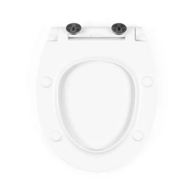 Beldray LA00000201WPEU7 Anti-bac Ultra-Slim Toilet Seat, White