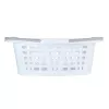 Beldray LA030450CRNFPEU7 Set Of Two Laundry Baskets, White/Blue