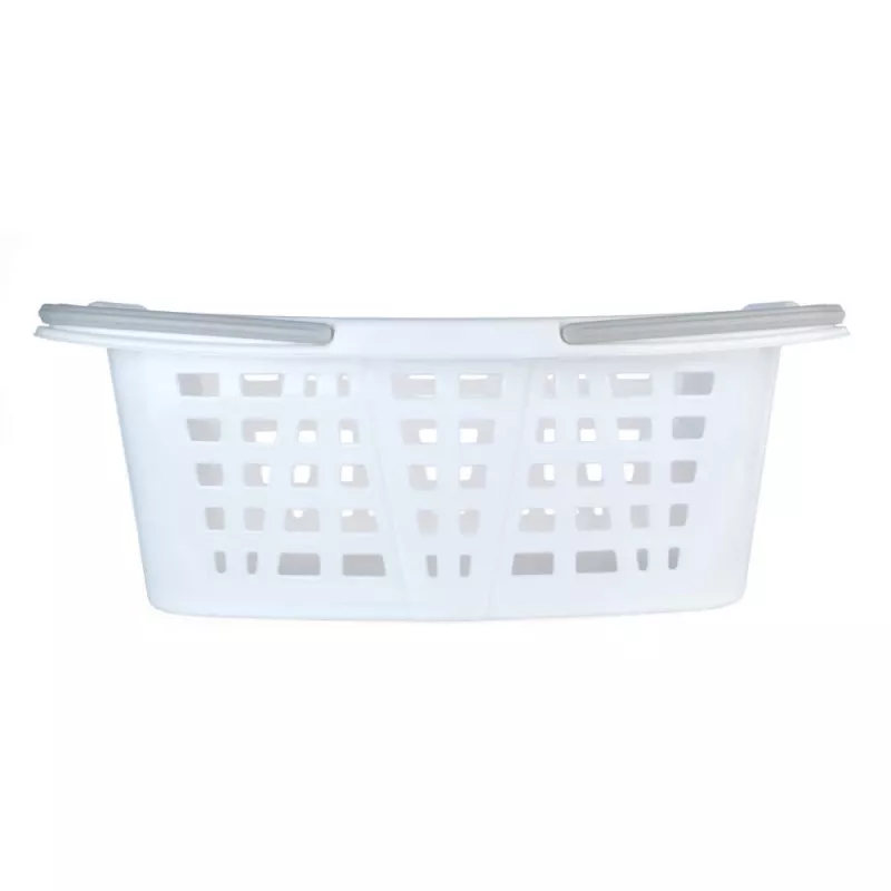Beldray LA030450CRNFPEU7 Set Of Two Laundry Baskets, White/Blue