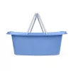 Beldray LA030450CRNFPEU7 Set Of Two Laundry Baskets, White/Blue