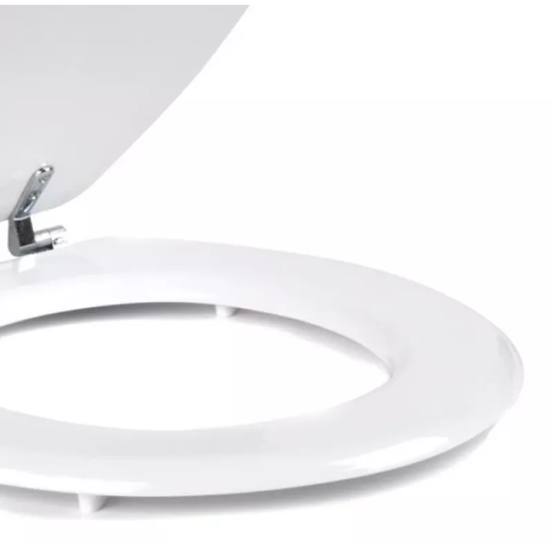 Beldray LA032355WFPEU7 Wooden Toilet Seat White