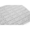 Beldray LA032661UFPFS Anti-bac Rubber Bath Mat - White, Anti-Slip, Suction Cups