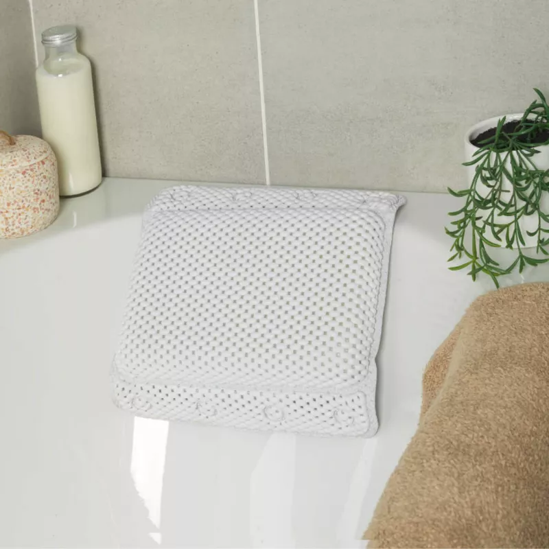 Beldray LA032715UFFPTS Anti-bac Bath Pillow, White