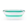 Beldray LA034816MNTFPEU7 Collapsible Laundry Basket 28L White/Mint