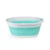 Beldray LA034816MNTFPEU7 Collapsible Laundry Basket 28L White/Mint