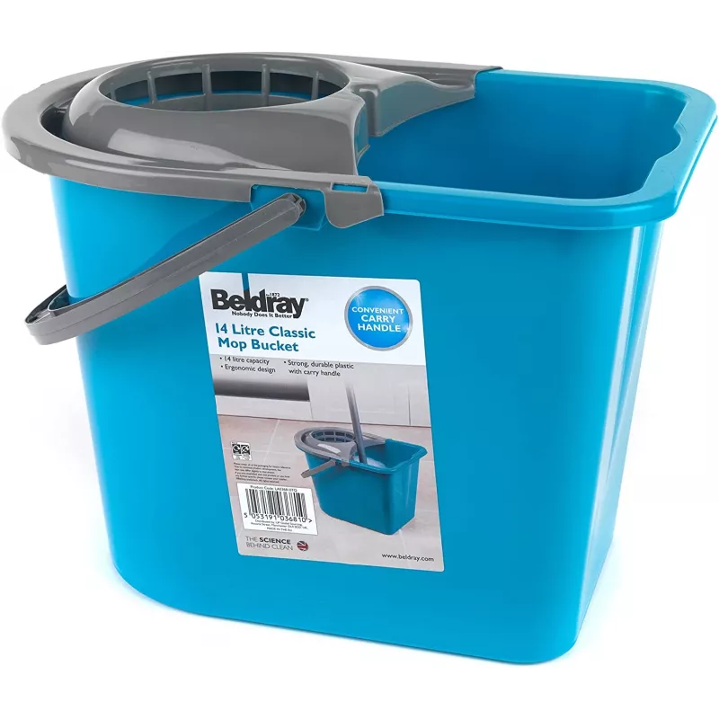 Beldray LA036810TQEU7 14L Laundry Basket Set of 2, Turquoise
