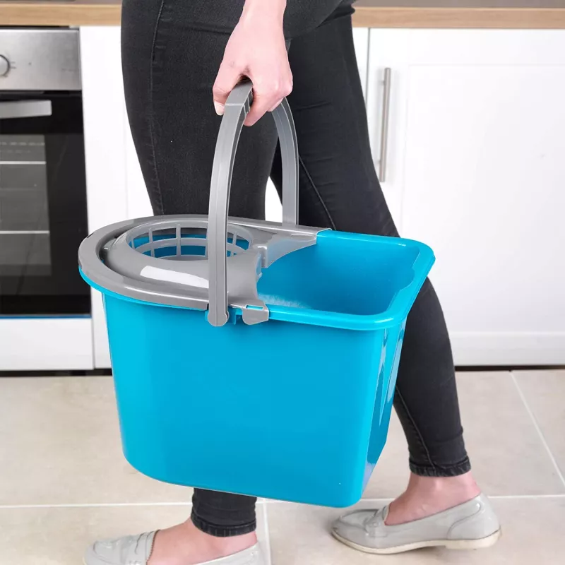 Beldray LA036810TQEU7 14L Laundry Basket Set of 2, Turquoise
