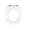 Beldray LA037062PEU7 Anti-bac Quick-release Toilet Seat, White