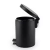 Beldray LA038098BPEU7 3 Litre Soft-Close Round Pedal Bin, Black