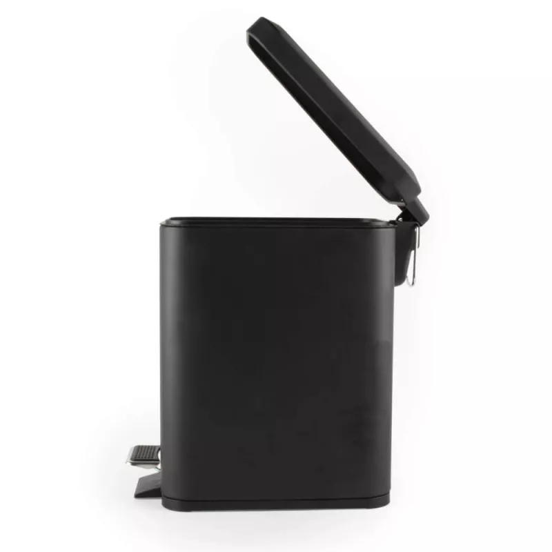 Beldray LA041173BLKPEU7 Slimline Pedal Bin 5 Litre, Black