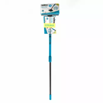 Beldray LA050915FEU7 Self-Wringing Sponge Mop - Grey/Blue, PVA Sponge, Steel Handle