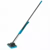 Beldray LA050915FEU7 Self-Wringing Sponge Mop - Grey/Blue, PVA Sponge, Steel Handle