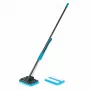 Beldray LA050915FEU7 Self-Wringing Sponge Mop - Grey/Blue, PVA Sponge, Steel Handle