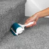 Beldray LA072597FEU7 Pet Plus+ Handheld Gel Lint Roller - Reusable Silicone Lint Remover for Pet Hair, Lint, Dust - Blue and Grey