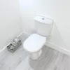 Beldray LA072771PEU7 Anti-bac D-shaped Toilet Seat, White
