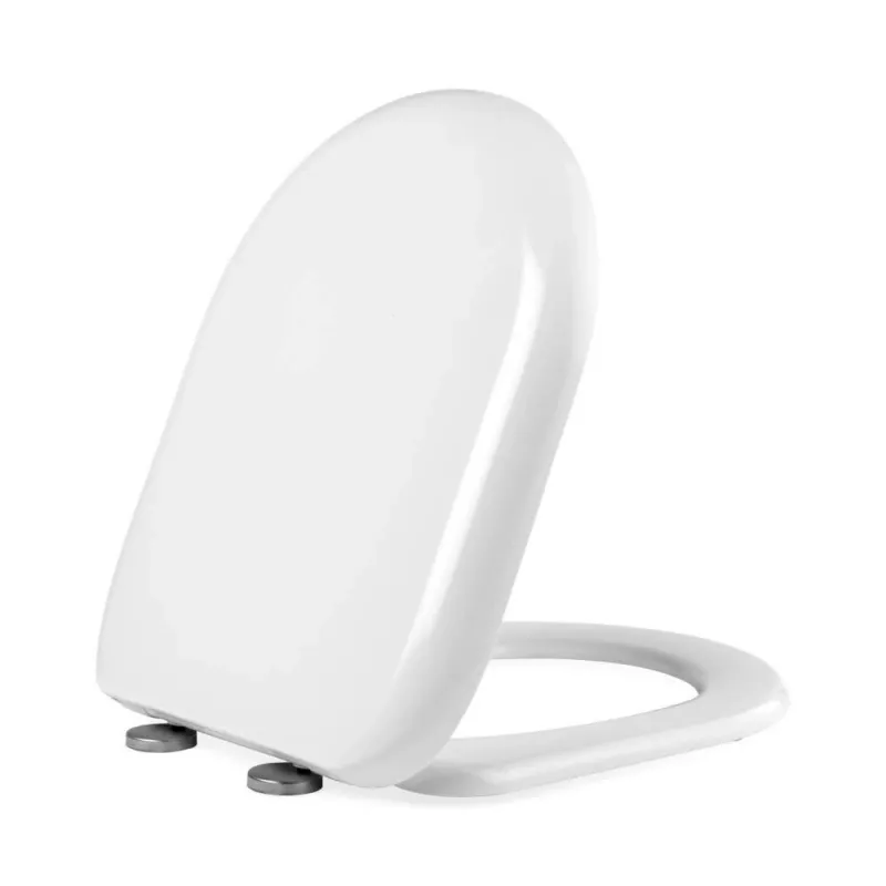 Beldray LA072771PEU7 Anti-bac D-shaped Toilet Seat, White