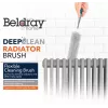 Beldray LA077653FEU7 Deep Clean Radiator Brush - Grey/Black, 75 cm