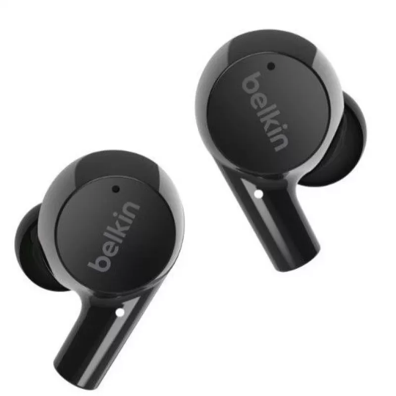 Belkin SoundForm Rise True Wireless Earbuds with Microphone, Bluetooth 5.2, IPX5, Black