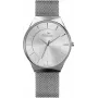BELLEVUE E56 Men's Analog Quartz Watch 32mm Stainless Steel Case Black Dial Genuine Leather Strap
