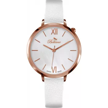 BELLEVUE Woman B46 35mm Stainless Steel Watch Silver
