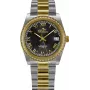 BELLEVUE Woman I11 Watch 35mm Stainless Steel White Dial Black Leather