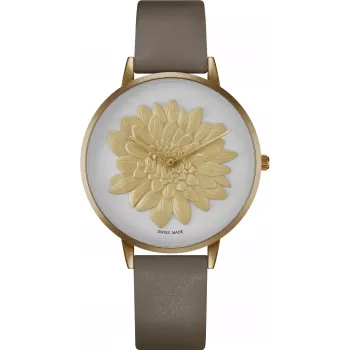 BELLEVUE Women's Watch B42-2 40mm Stainless Steel Leather