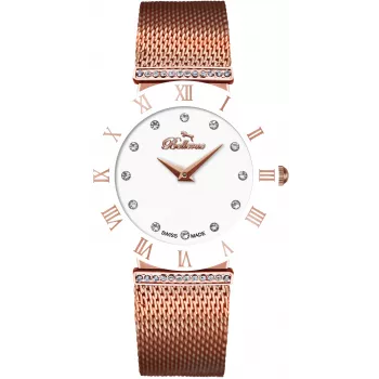 BELLEVUE Women's Watch F119 (33mm) Silver Stainless Steel Mesh