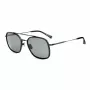 Belstaff Avedon S118 Men's Sunglasses - Black Acetate Frame, Grey Polycarbonate Lens, UV400 Protection, 56/20/145 mm