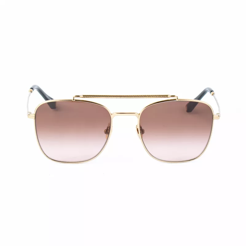 BELSTAFF BECKHAM-S128 Men's Sunglasses - Black Acetate Frame, Grey Polycarbonate Lenses, UV400 Protection, 53mm Lens Width