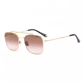 BELSTAFF BECKHAM-S128 Men's Sunglasses - Black Acetate Frame, Grey Polycarbonate Lenses, UV400 Protection, 53mm Lens Width