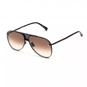 Belstaff Beckinton Men's Sunglasses - Black Acetate Frame Grey Lens 61/12/145 mm UV400