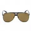 BELSTAFF BEKINGTONNEG Men's Rectangle Sunglasses - Black Frame Grey Lens 61/12/145 mm