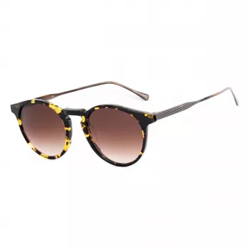 BELSTAFF Brooklands035 Unisex Sunglasses - Black Acetate Frame, Grey Polycarbonate Lenses, UV400 Protection, 48/21/145 mm