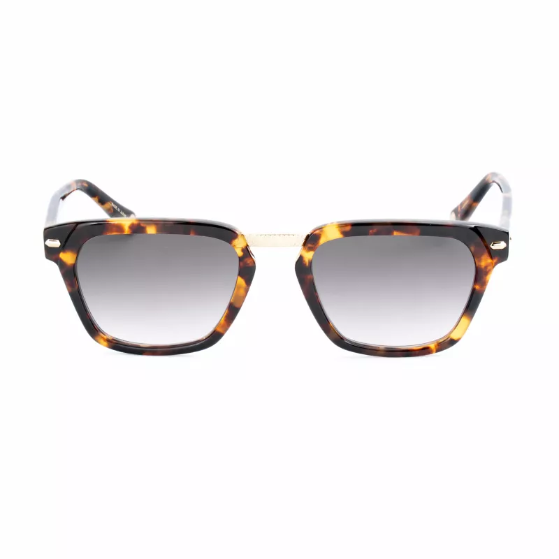 BELSTAFF COOPER-S192 Unisex Sunglasses - 52/21/145 mm - Black Frame Grey Lens