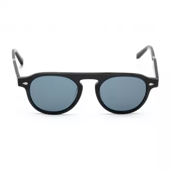 BELSTAFF LARSSON-NEGRO Unisex Sunglasses 49/21/145 mm Black Frame Grey Lens UV400