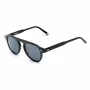 BELSTAFF LARSSON-NEGRO Unisex Sunglasses 49/21/145 mm Black Frame Grey Lens UV400
