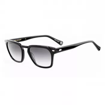 BELSTAFF MAN COOPER-S193 Sunglasses - 52/21/145 mm - Black Frame Grey Lens