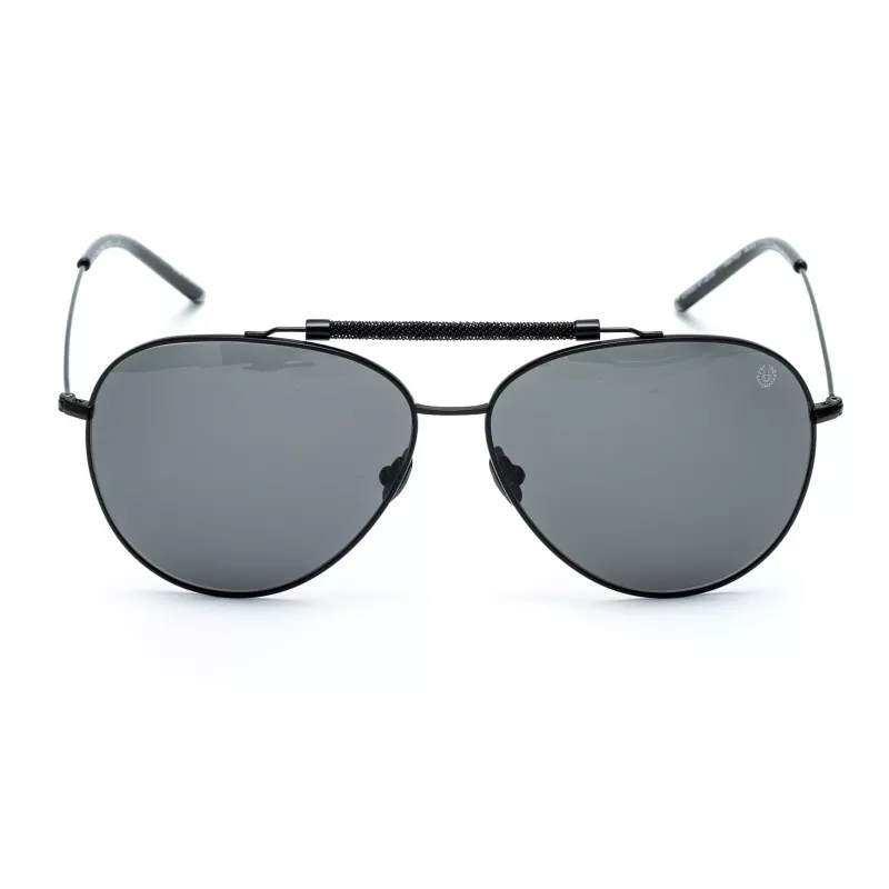 BELSTAFF MAN PANTHER-NEGRO Sunglasses - Black Frame, Grey Lens, 61/13/145 mm