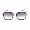 BELSTAFF MAN Ryder CLARS08 Sunglasses - Black Acetate Frame, Grey Polycarbonate Lenses, UV400 Protection, 54/21/145 mm