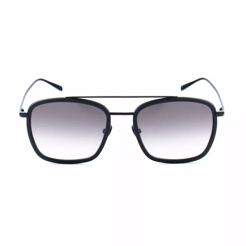 BELSTAFF MAN Ryder CLARS08 Sunglasses - Black Acetate Frame, Grey Polycarbonate Lenses, UV400 Protection, 54/21/145 mm