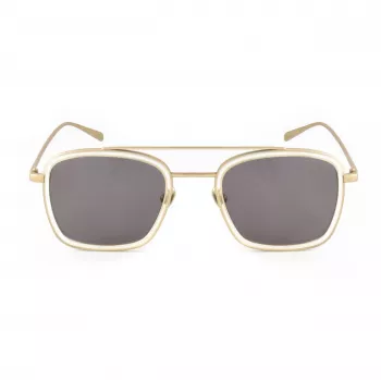 BELSTAFF MAN Ryder Two Sunglasses RYDERTWOS087 - Black Acetate Frame Grey Lens 51/18/145 mm