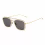BELSTAFF MAN Ryder Two Sunglasses RYDERTWOS087 - Black Acetate Frame Grey Lens 51/18/145 mm