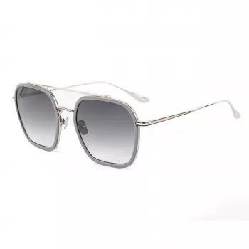 BELSTAFF Men's Merrick II Sunglasses S141 - Pilot Square Frame, UV400 Protection, 60mm Lens