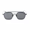 BELSTAFF MERRICK-S137 Unisex Sunglasses - Black Acetate Frame, Grey UV400 Lenses 47/23/143 mm